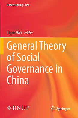 Couverture cartonnée General Theory of Social Governance in China de 