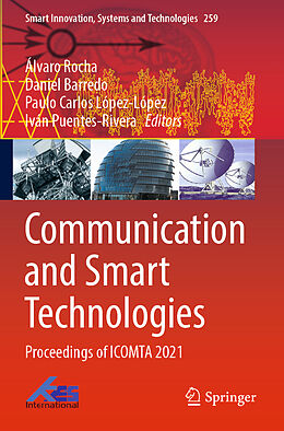 Couverture cartonnée Communication and Smart Technologies de 