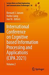 eBook (pdf) International Conference on Cognitive based Information Processing and Applications (CIPA 2021) de 