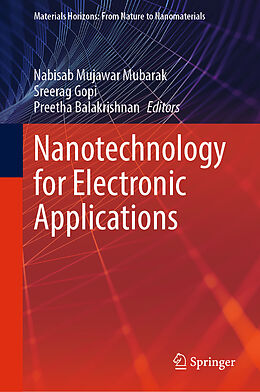 Livre Relié Nanotechnology for Electronic Applications de 