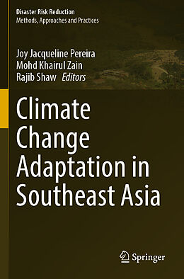 Couverture cartonnée Climate Change Adaptation in Southeast Asia de 