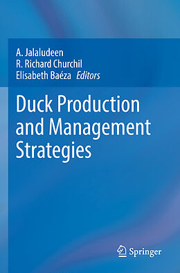 Couverture cartonnée Duck Production and Management Strategies de 