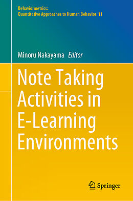 Livre Relié Note Taking Activities in E-Learning Environments de 