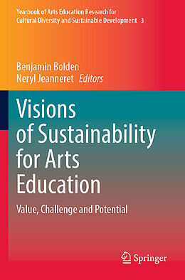 Couverture cartonnée Visions of Sustainability for Arts Education de 