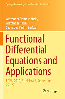 Couverture cartonnée Functional Differential Equations and Applications de 