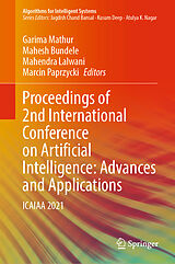 eBook (pdf) Proceedings of 2nd International Conference on Artificial Intelligence: Advances and Applications de 