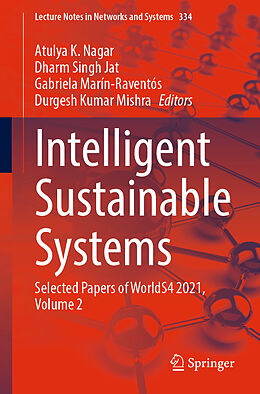 Couverture cartonnée Intelligent Sustainable Systems de 