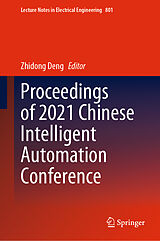 E-Book (pdf) Proceedings of 2021 Chinese Intelligent Automation Conference von 