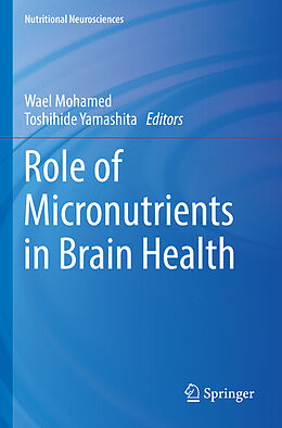 Couverture cartonnée Role of Micronutrients in Brain Health de 