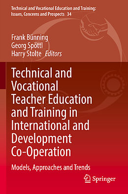 Couverture cartonnée Technical and Vocational Teacher Education and Training in International and Development Co-Operation de 