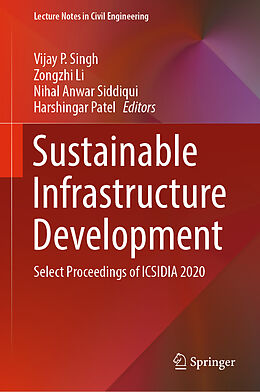 Livre Relié Sustainable Infrastructure Development de 