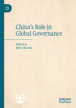 Kartonierter Einband China s Role in Global Governance von 