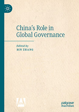 Couverture cartonnée China s Role in Global Governance de 