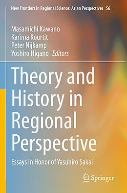 Couverture cartonnée Theory and History in Regional Perspective de 