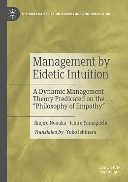 Couverture cartonnée Management by Eidetic Intuition de Ikujiro Nonaka, Ichiro Yamaguchi