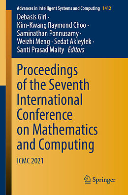 Couverture cartonnée Proceedings of the Seventh International Conference on Mathematics and Computing de 