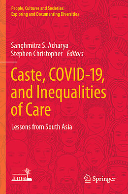 Couverture cartonnée Caste, COVID-19, and Inequalities of Care de 