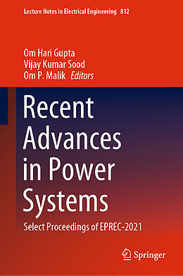 Livre Relié Recent Advances in Power Systems de 