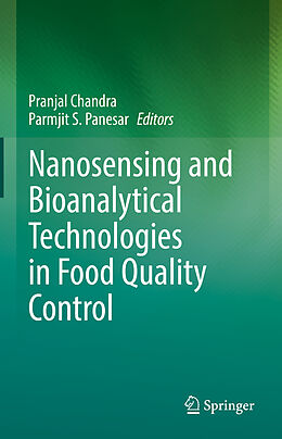 Fester Einband Nanosensing and Bioanalytical Technologies in Food Quality Control von 