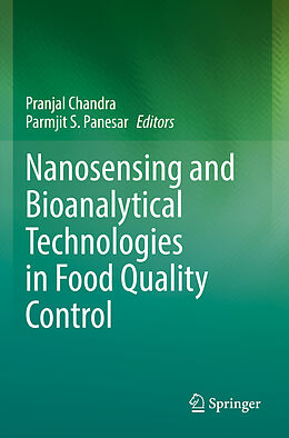Kartonierter Einband Nanosensing and Bioanalytical Technologies in Food Quality Control von 