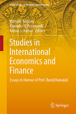 Livre Relié Studies in International Economics and Finance de 