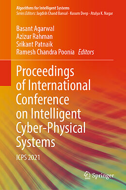 Livre Relié Proceedings of International Conference on Intelligent Cyber-Physical Systems de 