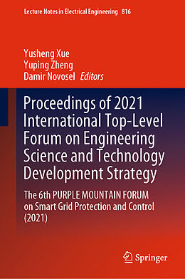 Livre Relié Proceedings of 2021 International Top-Level Forum on Engineering Science and Technology Development Strategy de 