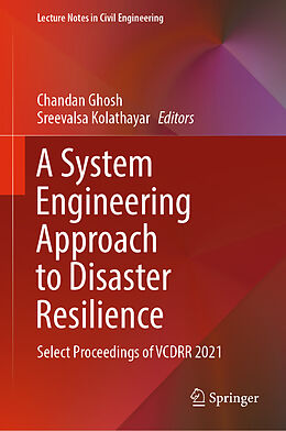 Livre Relié A System Engineering Approach to Disaster Resilience de 