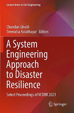 Couverture cartonnée A System Engineering Approach to Disaster Resilience de 