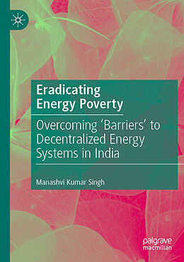 Couverture cartonnée Eradicating Energy Poverty de Manashvi Kumar Singh