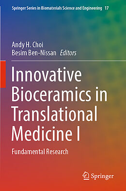 Couverture cartonnée Innovative Bioceramics in Translational Medicine I de 