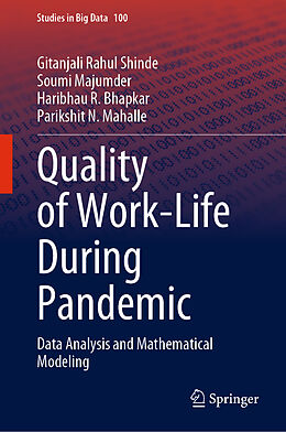 Livre Relié Quality of Work-Life During Pandemic de Gitanjali Rahul Shinde, Parikshit N. Mahalle, Haribhau R. Bhapkar