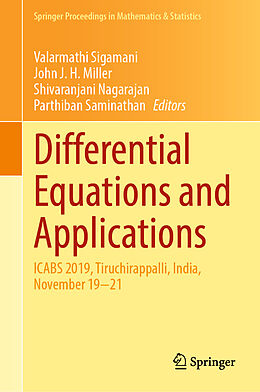 Fester Einband Differential Equations and Applications von 