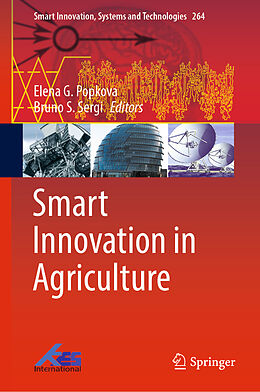 Livre Relié Smart Innovation in Agriculture de 