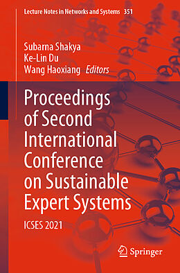 Couverture cartonnée Proceedings of Second International Conference on Sustainable Expert Systems de 