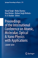 eBook (pdf) Proceedings of the International Conference on Atomic, Molecular, Optical & Nano Physics with Applications de 