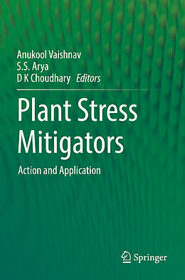 Kartonierter Einband Plant Stress Mitigators von 