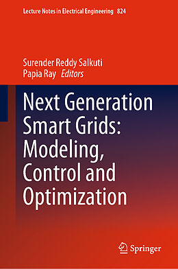 Livre Relié Next Generation Smart Grids: Modeling, Control and Optimization de 