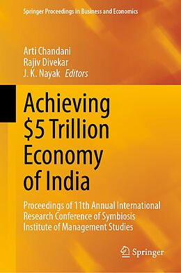 Livre Relié Achieving $5 Trillion Economy of India de 