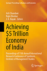 eBook (pdf) Achieving $5 Trillion Economy of India de 