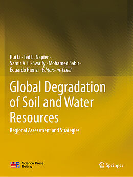 Couverture cartonnée Global Degradation of Soil and Water Resources de 