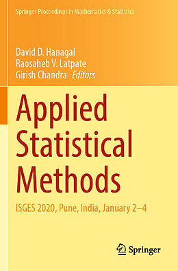 Couverture cartonnée Applied Statistical Methods de 