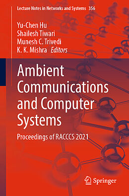 Couverture cartonnée Ambient Communications and Computer Systems de 