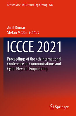 Kartonierter Einband ICCCE 2021 von 
