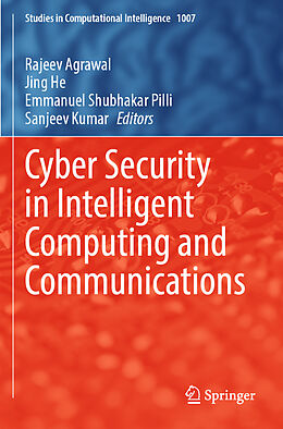 Couverture cartonnée Cyber Security in Intelligent Computing and Communications de 