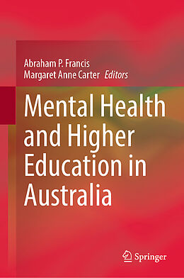 Livre Relié Mental Health and Higher Education in Australia de 