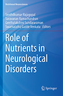 Kartonierter Einband Role of Nutrients in Neurological Disorders von 