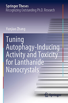 Couverture cartonnée Tuning Autophagy-Inducing Activity and Toxicity for Lanthanide Nanocrystals de Yunjiao Zhang