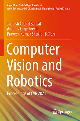 Couverture cartonnée Computer Vision and Robotics de 