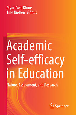 Couverture cartonnée Academic Self-efficacy in Education de 
